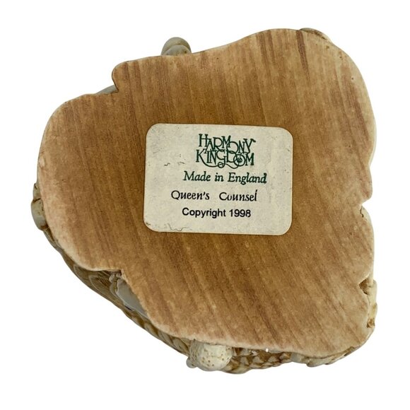Harmony Kingdom Queens Counsel Eagles Figurine Trinket Box Resin Made In England - Picture 5 of 8